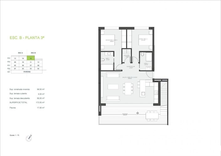 Image No.13-2 Bed Apartment for sale