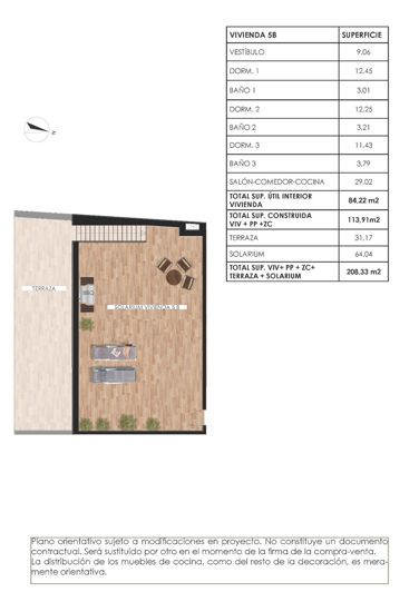 Image No.37-3 Bed Apartment for sale