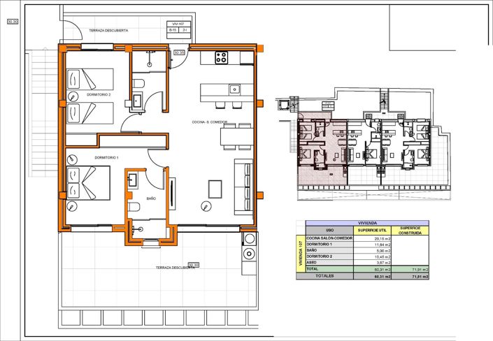 Image No.25-2 Bed Apartment for sale