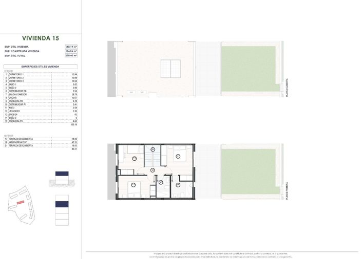 Image No.16-3 Bed Townhouse for sale