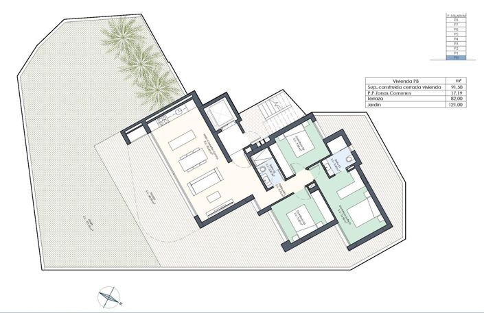 Image No.7-3 Bed Apartment for sale