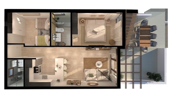 Image No.27-2 Bed Apartment for sale