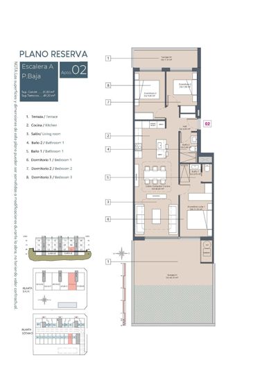 Image No.9-3 Bed Apartment for sale