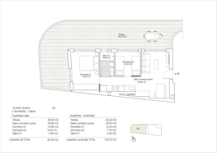Image No.3-2 Bed Apartment for sale