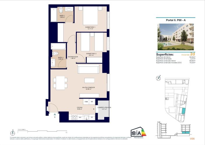 Image No.12-2 Bed Apartment for sale