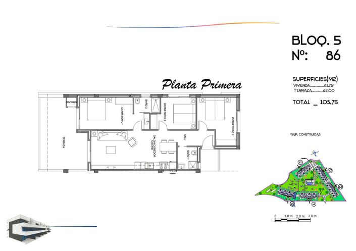 Image No.16-3 Bed Apartment for sale
