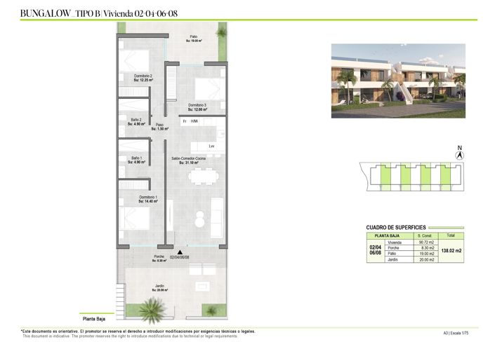 Image No.8-3 Bed Bungalow for sale
