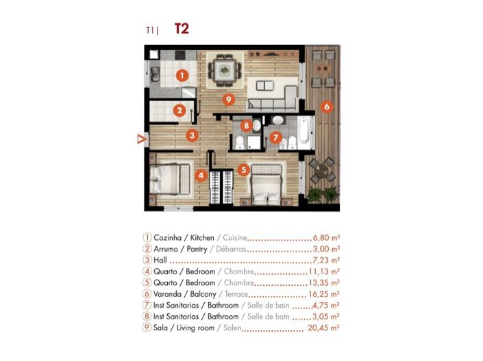 Image No.24-2 Bed Apartment for sale
