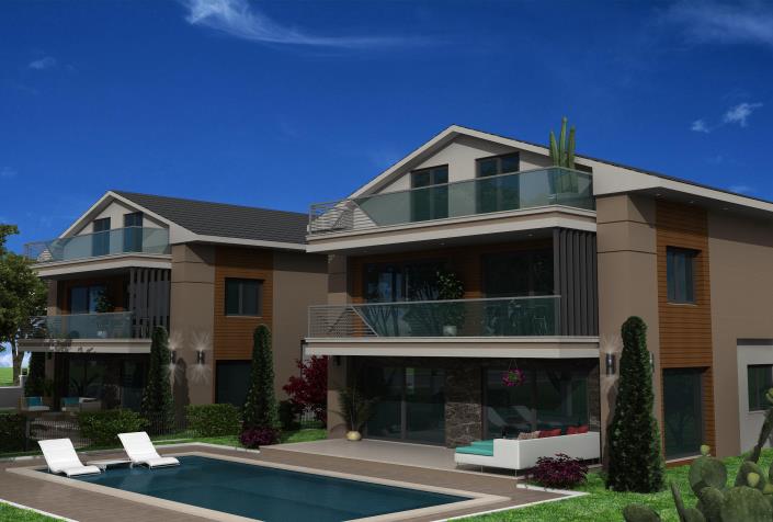 Image No.2-Villa de 4 chambres à vendre à Gunlukbasi