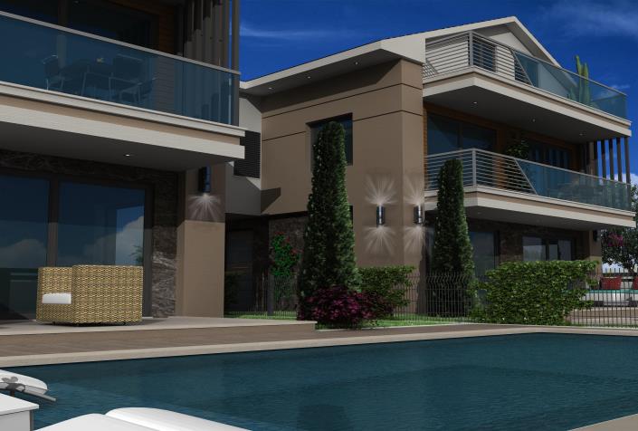 Image No.5-Villa de 4 chambres à vendre à Gunlukbasi