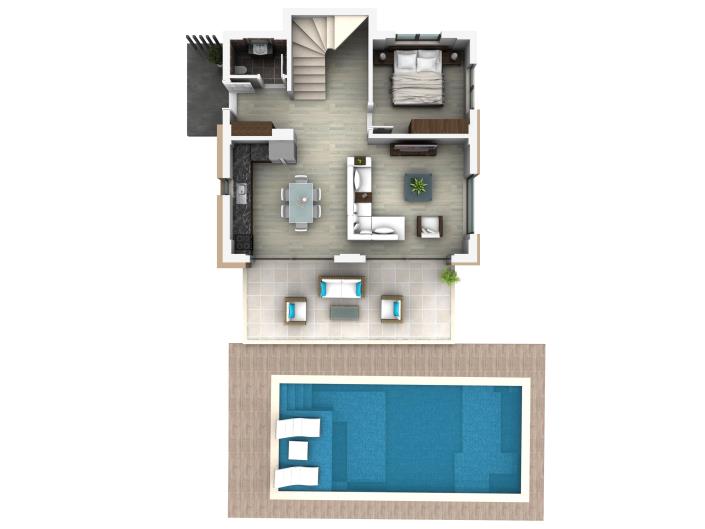 Image No.12-Villa de 4 chambres à vendre à Gunlukbasi