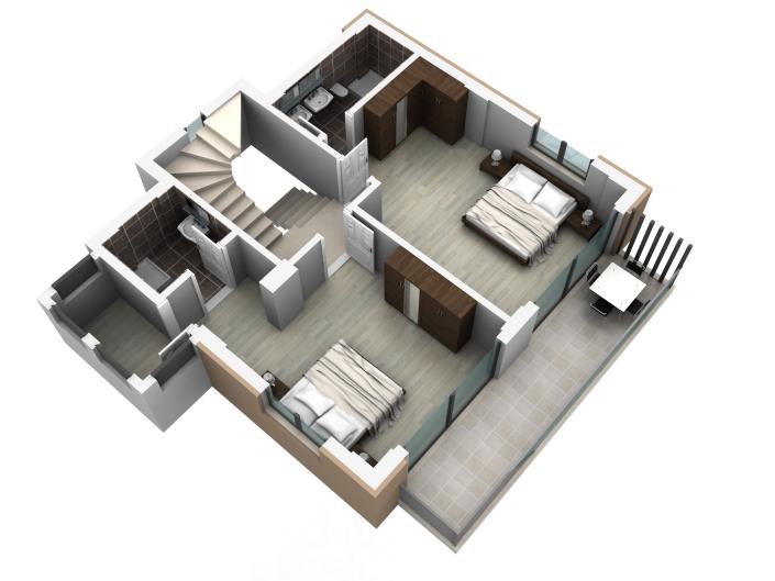 Image No.11-Villa de 4 chambres à vendre à Gunlukbasi