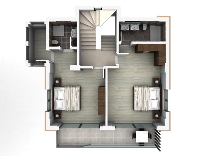 Image No.10-Villa de 4 chambres à vendre à Gunlukbasi