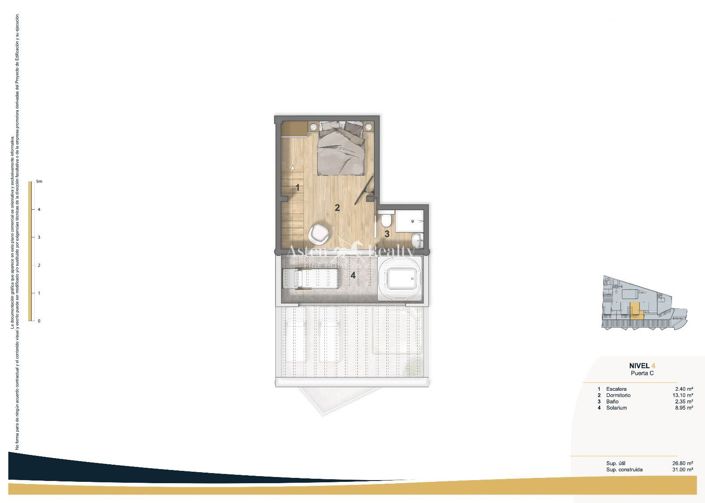 Image No.24-2 Bed Penthouse for sale