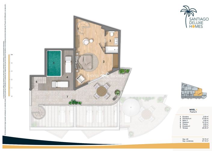 Image No.36-2 Bed Penthouse for sale