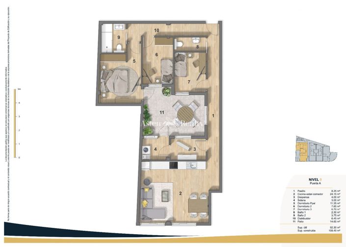 Image No.36-2 Bed Penthouse for sale