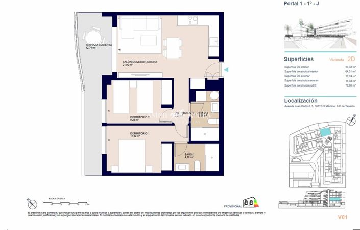 Image No.14-2 Bed Apartment for sale