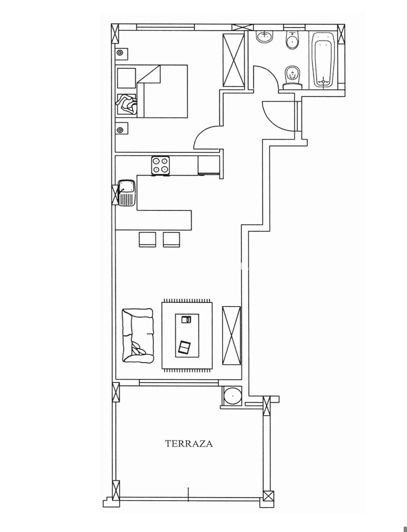 Image No.20-Appartement de 1 chambre à vendre à Palm Mar