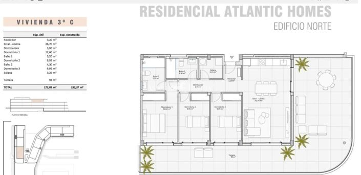 Image No.33-3 Bed Penthouse for sale