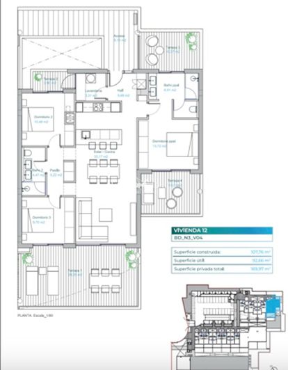 Image No.14-3 Bed Apartment for sale