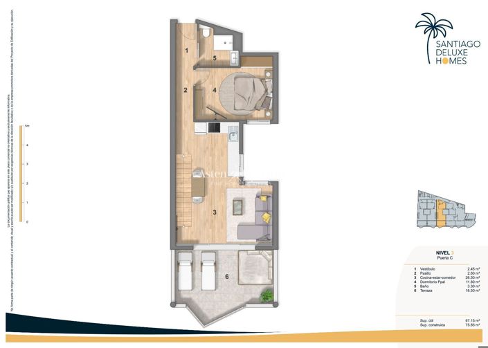 Image No.24-Appartement de 3 chambres à vendre à Puerto de Santiago