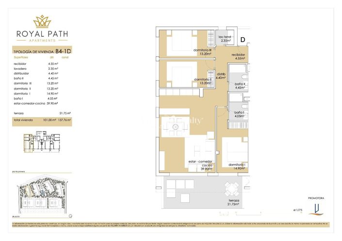 Image No.15-2 Bed Apartment for sale