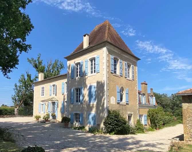Image No.1-Châteaux de 8 chambres à vendre à Saint-Sever