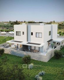 Semi Detached Villa For Sale  in  Trachoni Lemesou