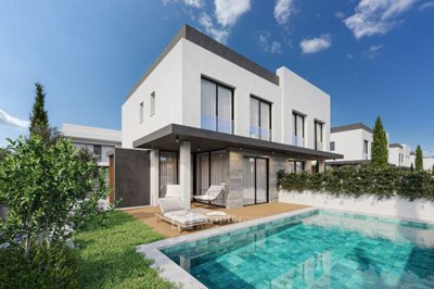 Semi Detached Villa For Sale  in  Geroskipou