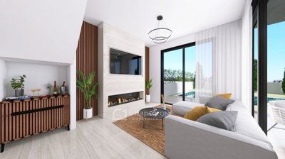 Semi Detached Villa For Sale  in  Geroskipou