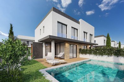 Semi Detached Villa For Sale  in  Geroskipou
