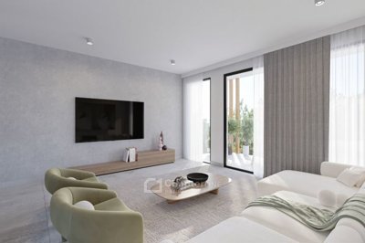 Semi Detached Villa For Sale  in  Chlorakas