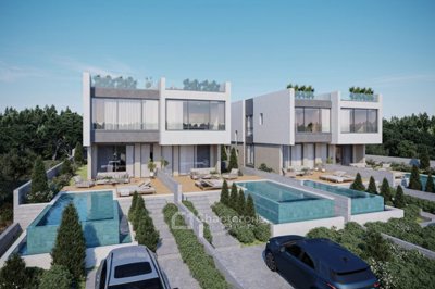 Semi Detached Villa For Sale  in  Chlorakas