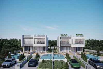 Semi Detached Villa For Sale  in  Chlorakas