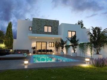 Semi Detached Villa For Sale  in  Peyia