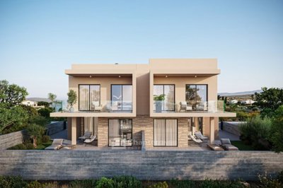 Semi Detached Villa For Sale  in  Geroskipou