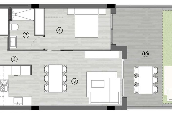 Image No.36-3 Bed Apartment for sale