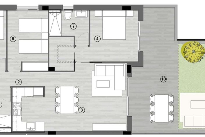 Image No.37-3 Bed Apartment for sale