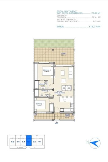 Image No.10-2 Bed Apartment for sale