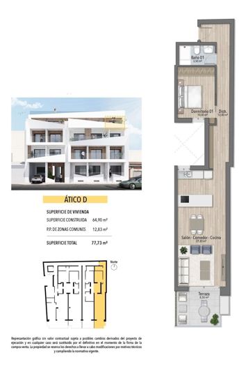 Image No.12-Appartement de 2 chambres à vendre à Alicante