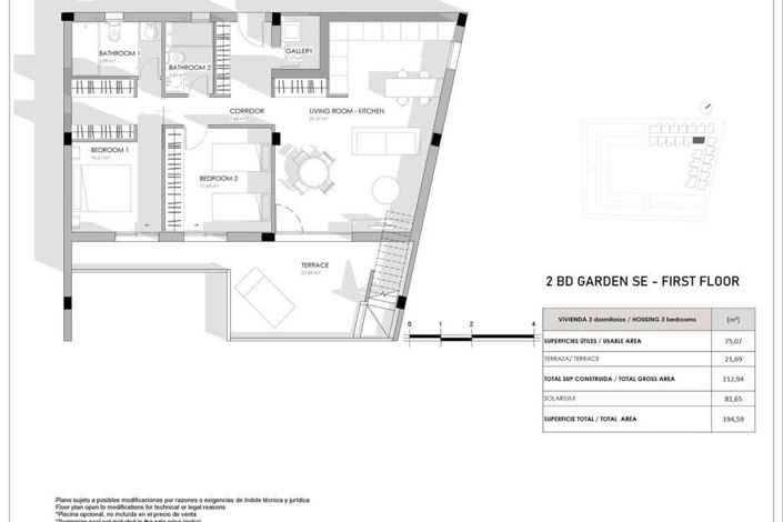 Image No.21-2 Bed Apartment for sale