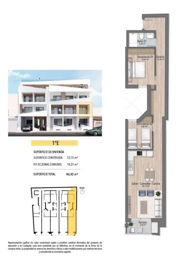 Image No.11-Appartement de 2 chambres à vendre à Alicante