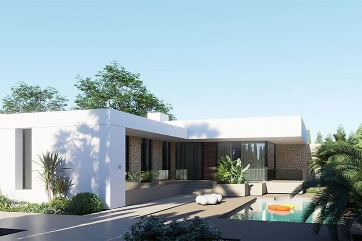 Image No.1-Villa de 4 chambres à vendre à Alicante