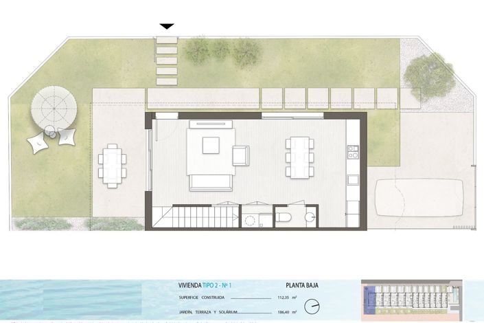 Image No.7-Maison de ville de 3 chambres à vendre à Pilar de la Horadada