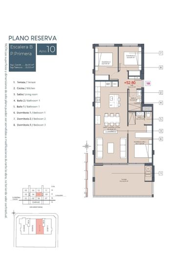 Image No.13-3 Bed Apartment for sale