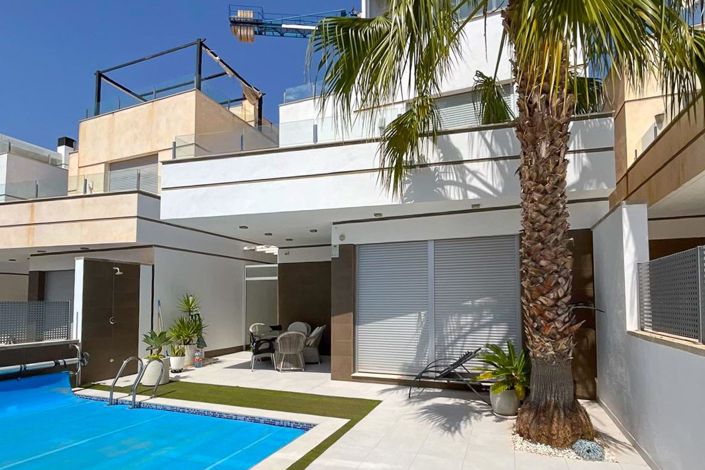 Image No.1-Villa de 3 chambres à vendre à Lomas de Cabo Roig