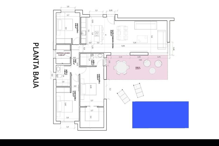Image No.10-Villa de 3 chambres à vendre à Monforte del Cid