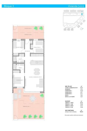 Image No.17-3 Bed Apartment for sale