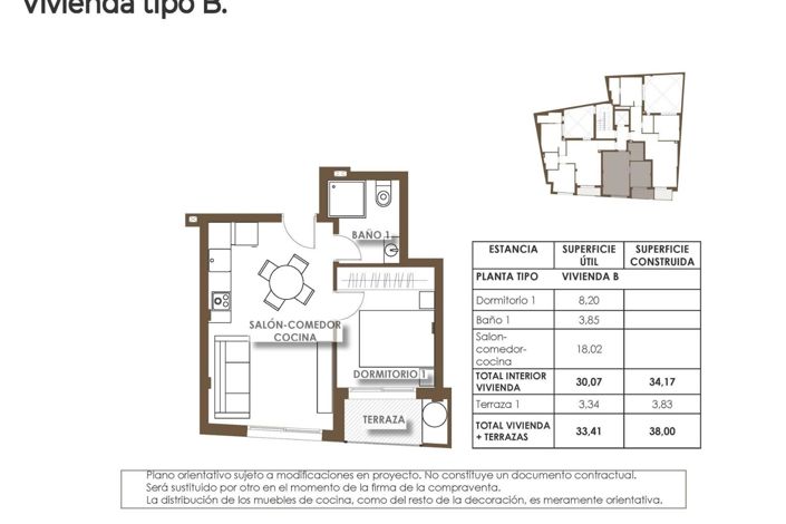 Image No.12-Appartement de 1 chambre à vendre à Alicante