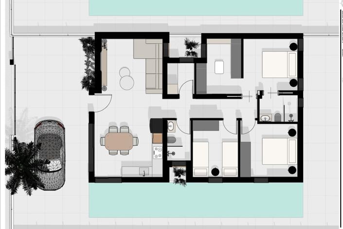 Image No.34-Villa de 3 chambres à vendre à Benijofar
